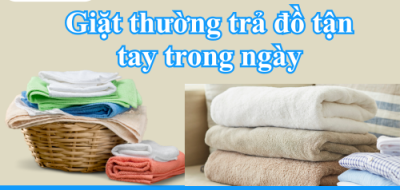 Giặt thường trả đồ tận tay trong ngày