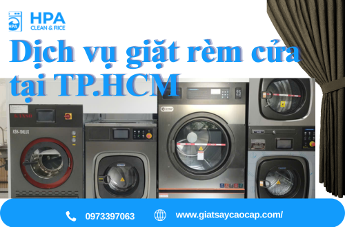 Dịch vụ giặt rèm cửa tại TP.HCM