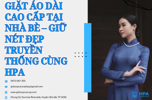 Giặt Áo Dài Cao Cấp Tại Nhà Bè