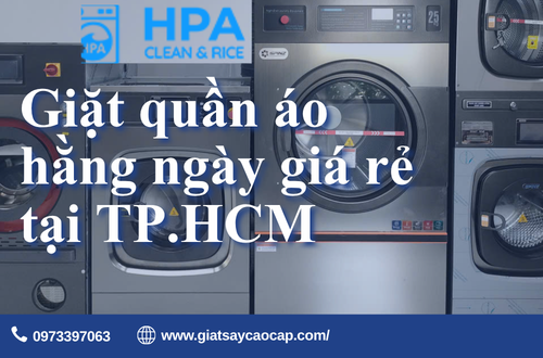 Giặt quần áo hằng ngày giá rẻ tại TP.HCM