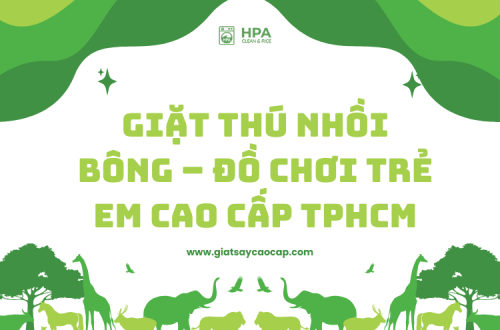 Dịch Vụ Giặt Thú Nhồi Bông – Đồ Chơi Trẻ Em Cao Cấp TPHCM