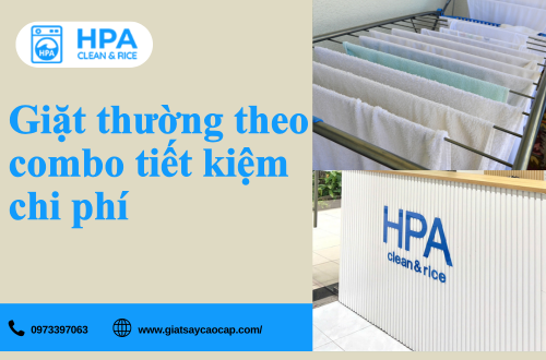 Giặt thường theo combo tiết kiệm chi phí