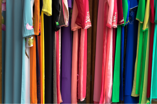 Giặt áo dài, đầm dạ hội